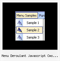 Menu Deroulant Javascript Cms Made Simple Sample Horizontal Frame
