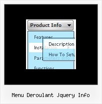 Menu Deroulant Jquery Info Dhtml Rollover Menu