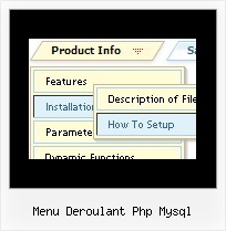 Menu Deroulant Php Mysql Xp Style Menus Images