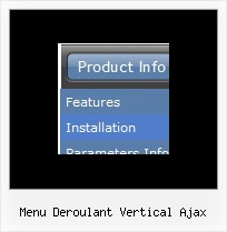 Menu Deroulant Vertical Ajax Javascript Popup Menu Example