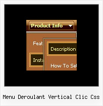 Menu Deroulant Vertical Clic Css Dhtml Menus Onmouseover