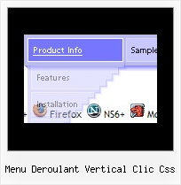 Menu Deroulant Vertical Clic Css Source Code Examples Creating Menus In Javascript