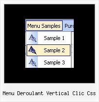 Menu Deroulant Vertical Clic Css Menus En Java Script