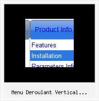 Menu Deroulant Vertical Dreamweaver Mouse Over Menu Effect
