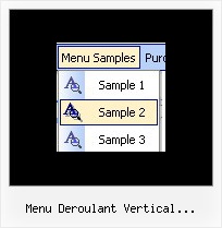 Menu Deroulant Vertical Dreamweaver Example Of Javascript Menu
