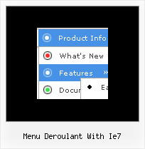 Menu Deroulant With Ie7 Vertical Menu Bar