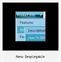 Menu Desplegable Explorer Menubar In Javascript