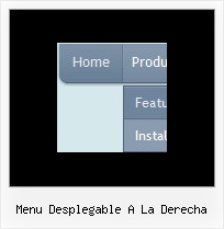 Menu Desplegable A La Derecha Horizontal Menu Bar Script