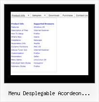 Menu Desplegable Acordeon Javascript Hide Menu Javascript