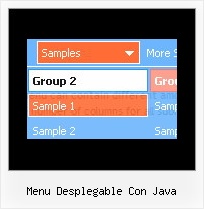Menu Desplegable Con Java Drop Down Menus Java Source Code