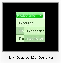 Menu Desplegable Con Java Web Forms Menu Example
