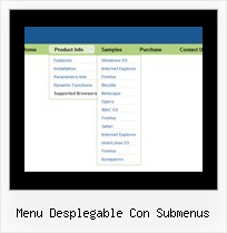 Menu Desplegable Con Submenus Expanding Menu Html