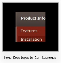 Menu Desplegable Con Submenus Popup Menu Using