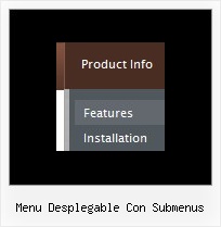 Menu Desplegable Con Submenus Menu Generator Javascript