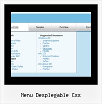 Menu Desplegable Css Javascript Drop Down Menu Mouse Over