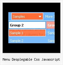 Menu Desplegable Css Javascript Dhtml Side Menu