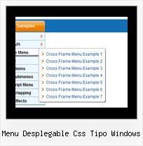 Menu Desplegable Css Tipo Windows Javascript Dhtml Transparent Window