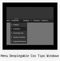 Menu Desplegable Css Tipo Windows Tab Navigation Drop Down