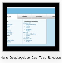 Menu Desplegable Css Tipo Windows Ejemplos Menu Dhtml