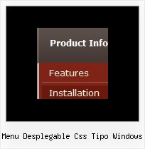 Menu Desplegable Css Tipo Windows Javascript Menubar Hide