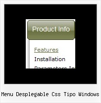 Menu Desplegable Css Tipo Windows Collapsible Dhtml Menu
