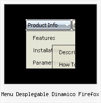 Menu Desplegable Dinamico Firefox Example Of A Menu