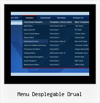 Menu Desplegable Drual Javascript Tutorial Expanding Menu