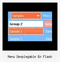 Menu Desplegable En Flash Collapse And Javascript