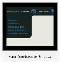 Menu Desplegable En Java Vertical Foldout Menus