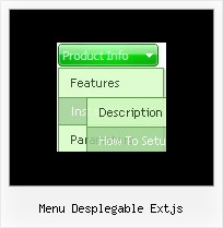 Menu Desplegable Extjs Script Vertical Menu