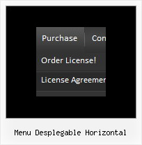 Menu Desplegable Horizontal Javascript Drop Down Menu Rollover Relative