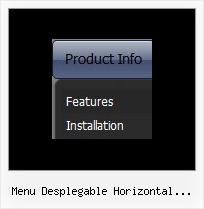 Menu Desplegable Horizontal Javascript Down Javascript Menu