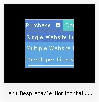 Menu Desplegable Horizontal Javascript Xp Javascript Html Menu