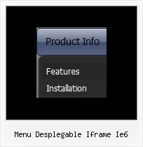 Menu Desplegable Iframe Ie6 Javascript Dynamic Menu Submenu