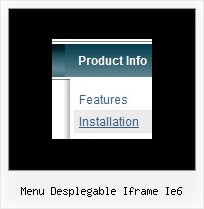 Menu Desplegable Iframe Ie6 Popup Menu Javascript Tutorial