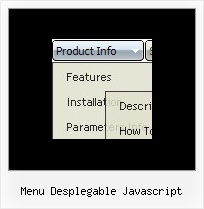 Menu Desplegable Javascript Pull Down Menu Examples