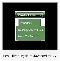 Menu Desplegable Javascript Horizontal Tree And Javascript