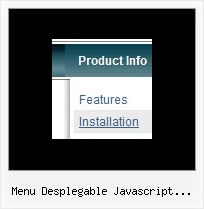 Menu Desplegable Javascript Horizontal Mozilla Menu Em Javascript