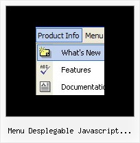 Menu Desplegable Javascript Horizontal Mozilla Side Navigation Javascript