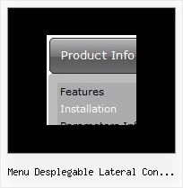 Menu Desplegable Lateral Con Jquery Menu Html Dhtml Source Code