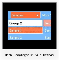Menu Desplegable Sale Detras Build Drop Down Menu