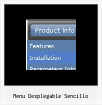 Menu Desplegable Sencillo Menus Desplegables En Javascript
