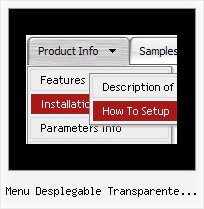 Menu Desplegable Transparente Javascript Vertical Javascript Createpopup