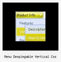Menu Desplegable Vertical Css Menu Deroulant