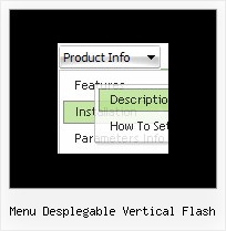 Menu Desplegable Vertical Flash Script Dhtml Menu Deroulant Horizontal Frame