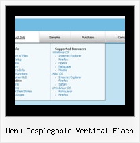 Menu Desplegable Vertical Flash Javascript Menu Mouse Over Example Download