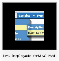 Menu Desplegable Vertical Html Ejemplos Menus Desplegables Javascript