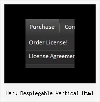 Menu Desplegable Vertical Html Slide Menu Drop Down Visual