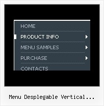 Menu Desplegable Vertical Javascript Transparency Javascript