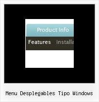 Menu Desplegables Tipo Windows Menu Example